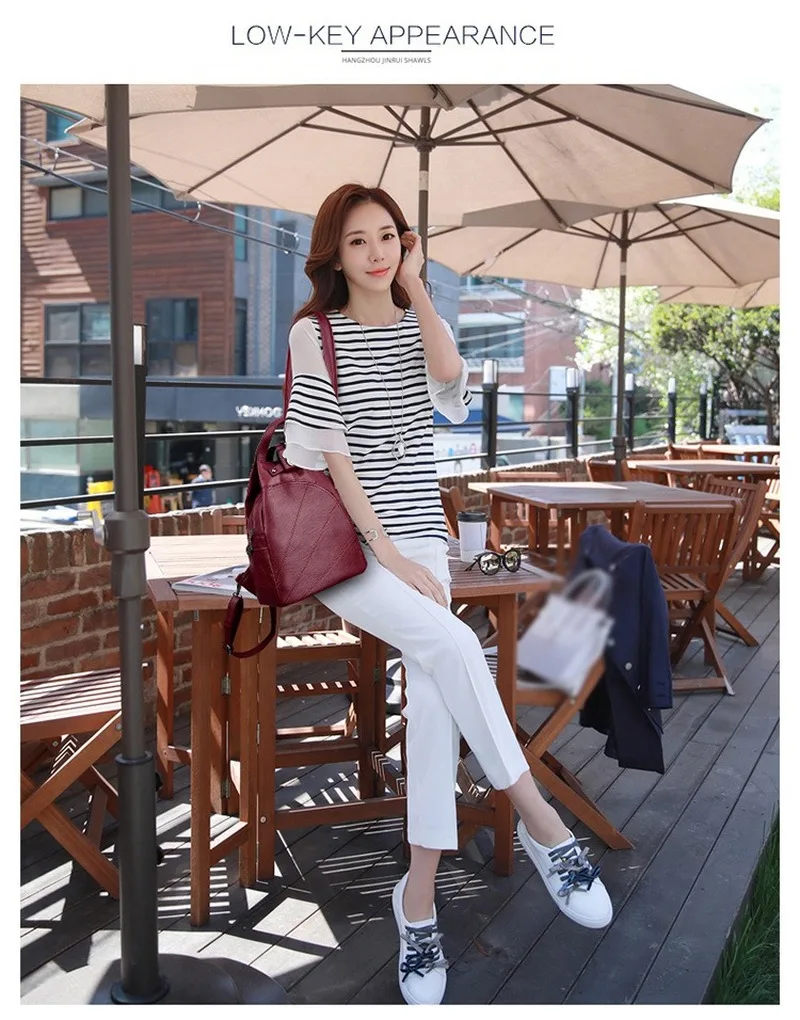 Новинка 2019 женский кожаный рюкзак многофункциональный трансформер Женский