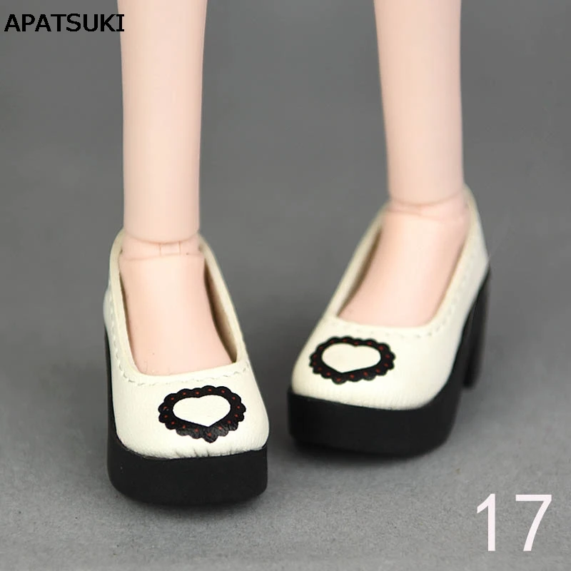 

6*2,5 см из искусственной кожи с сердцем модная обувь для 1/4 BJD кукла для бега по извилистым дорогам, размеры 40-50 см кукла Синьи высокая женская ...