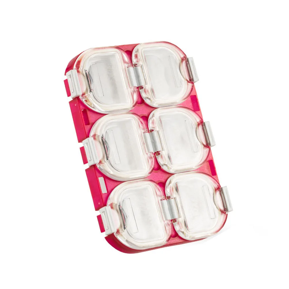 Коробка для хранения спортивных рыболовных снастей чехол с 6 отделениями