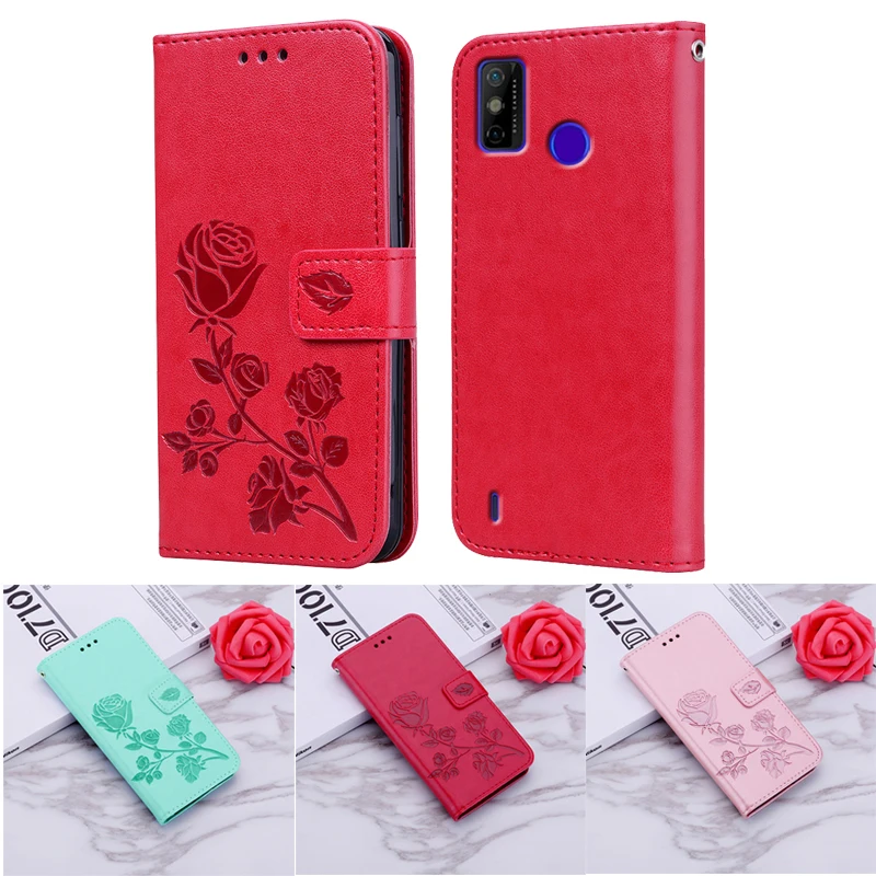 

Cute Flower Leather Cover For Tecno Camon 17 12Pro 15 Air Wallet Women Case For Carcasa Tecno Spark 7 Spark6 GO 2020 Mujer Coque