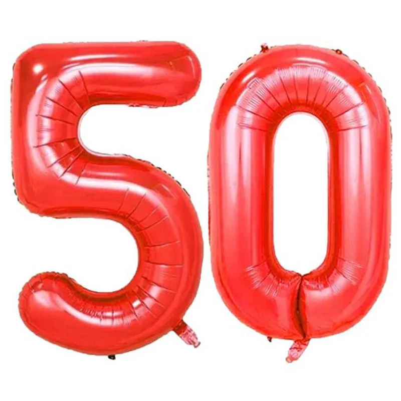 Белый 2 шт 32 или 40 дюймов с днем рождения 30 воздушные шары из фольги розовые синие золотые цифры 30-летние вечерние украшения для мальчиков и девочек - Цвет: Белый