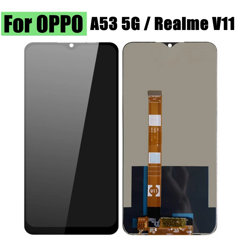 

For Realme V11 6.5" For OPPO A55 5G LCD Display Touch Screen Digitizer Assembly Replacement Repair Parts