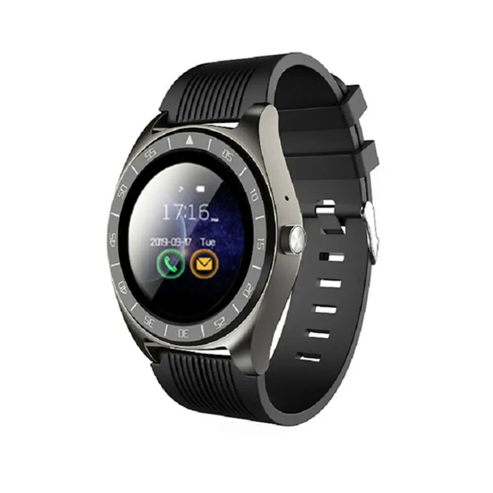 Новинка V5 Bluetooth Смарт-часы для мужчин с камерой Facebook Whatsapp Twitter спортивный трекер