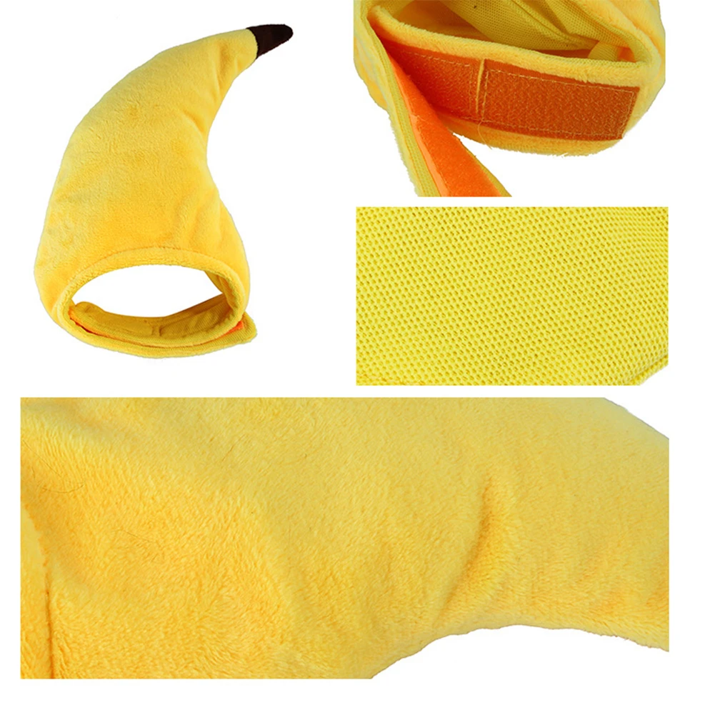 

Banana Pet Hat Decorative Party Cat Dog Cap Cute Headwear Adjustable Puppy Kitten Cosplay Hats Halloween Pets Accessories
