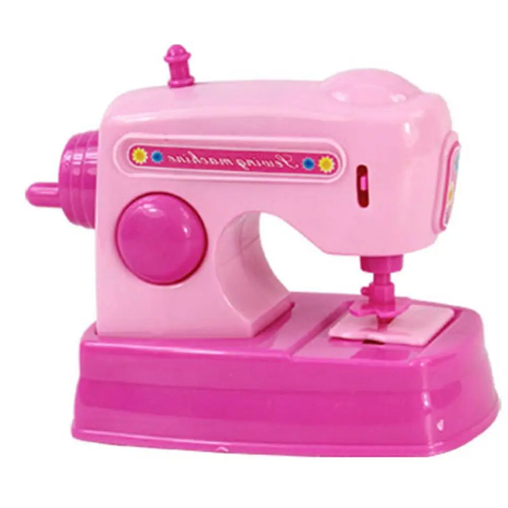 

Children's Kids Toy Simulation Mini Sewing Machine Fun Little Toys Desk Decor Kids Educational Toys for Children Gifts
