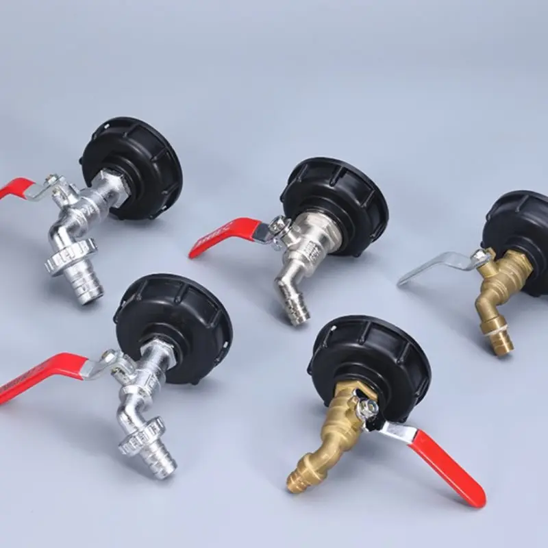 

Durable IBC Tank Tap Adapte Coarse Thread Connector Replacement Valve Fitting