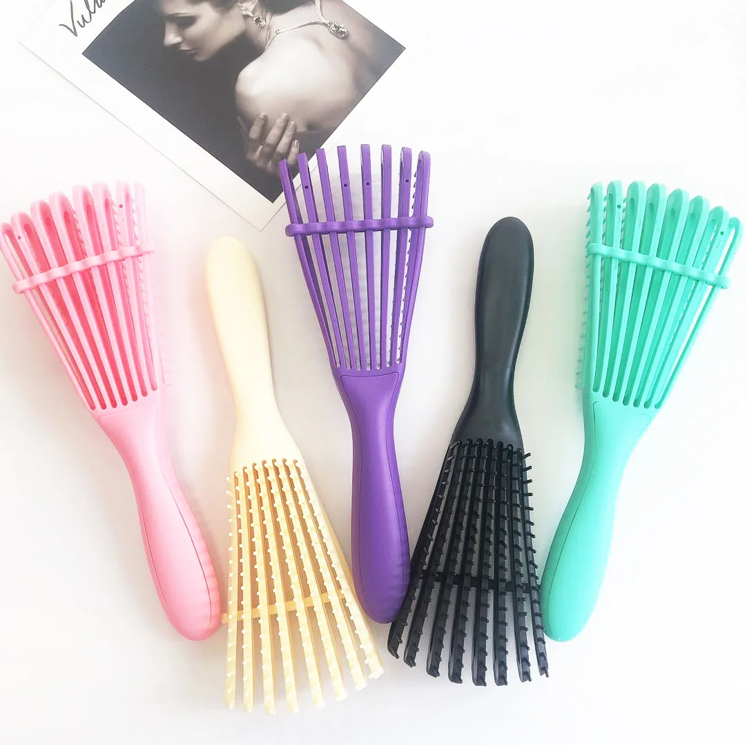 

Octopus Detangling Hair Brush Comb Scalp Massage Comb for Dry Wet Curly Women Men Non-Knotted Head Multifunctional Styling Tools