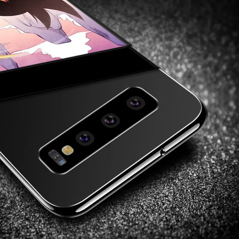 

Cartoon Dragon Ball Silicone Black Cover For Samsung Galaxy S21 S20 FE Ultra S10 5G S10e Lite S9 S8 Plus Phone Case