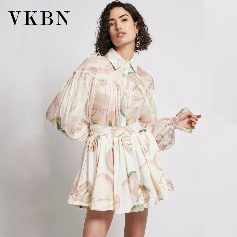 

VKBN, модные летние сандалии с острым носком, 2 шт, Комплекты Женские костюмы, с отложным воротником, с длинными рукавами, рисунком и пикантный ...