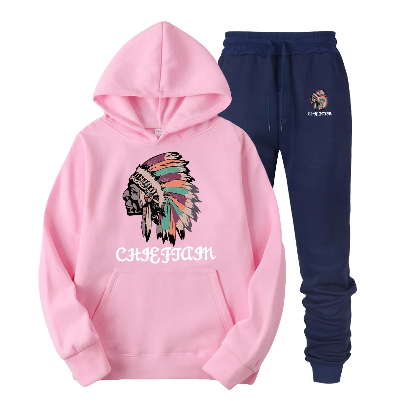 Homens Duas pechas Definir Nova Moda Camisolas Com Capuz спортивная одежда Agasalho Outono Dos Marca de Roupas H | Мужская