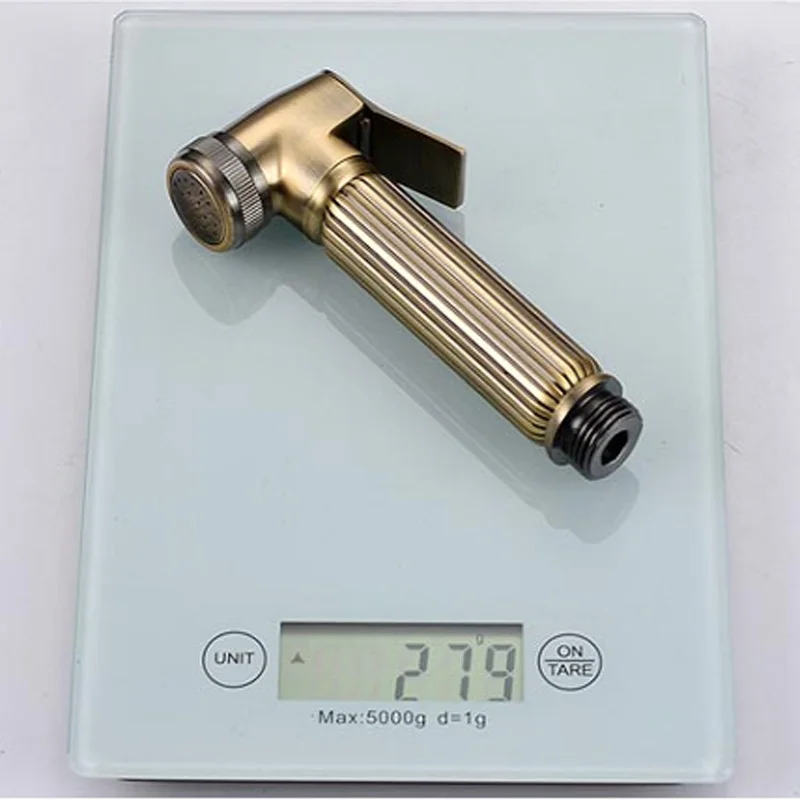 Bronze women's washer cold and hot mixer water sprinkler set cleaner European water faucet antique bidet spray faucet