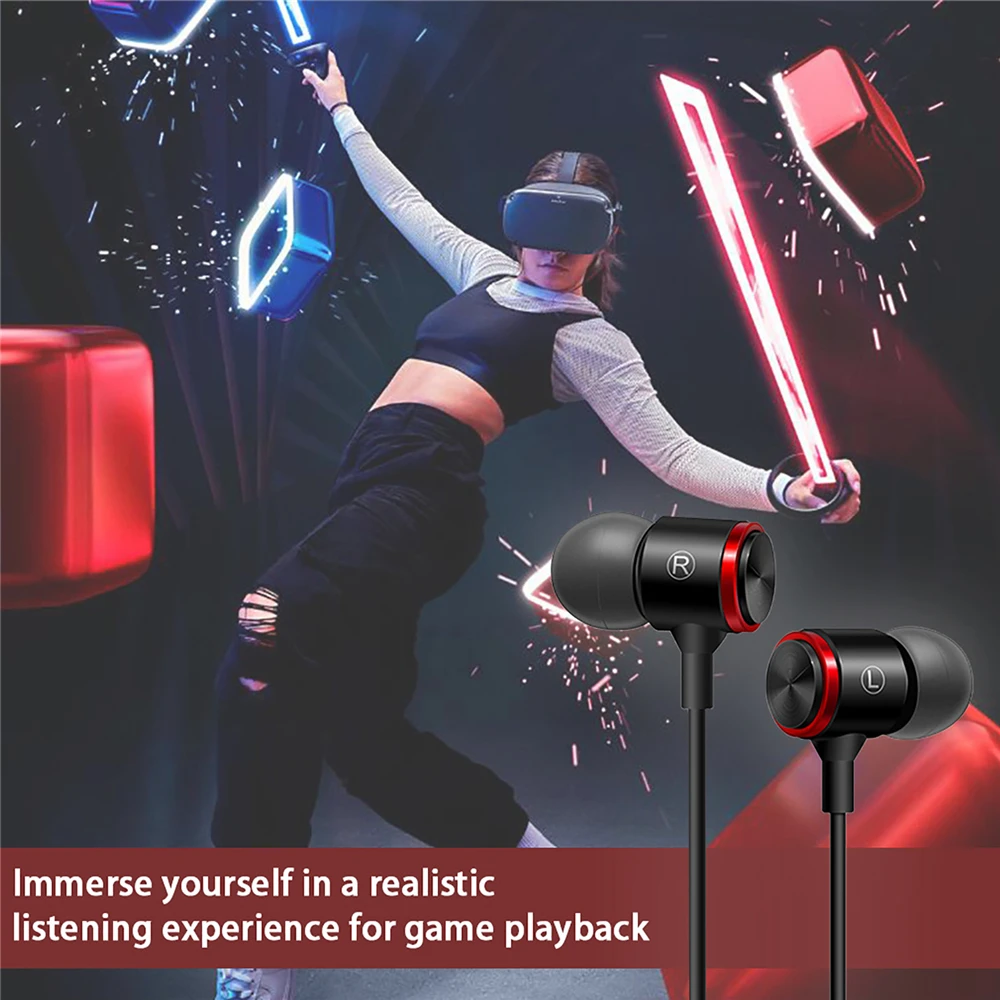 Игровые наушники-вкладыши VR для Oculus Quest VR-гарнитура Все в одном игровые Очки