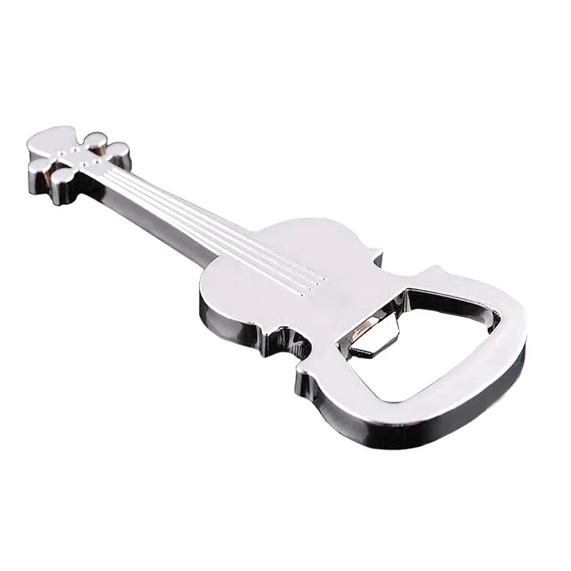 Металлическая открывалка для бутылок креативная музыкальная гитара пивные