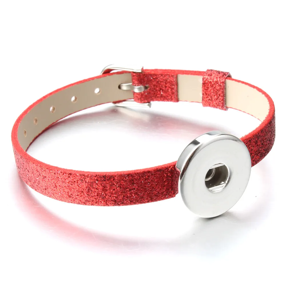 Лидер продаж кожаный браслет с кнопками-застежками 2 шт./лот оснастки из