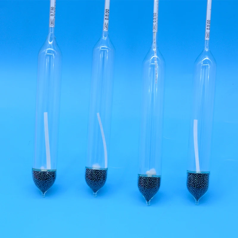 2PCS/lot LAB Petroleum densitometer hydrometer gas oil diesel detection Supplies |