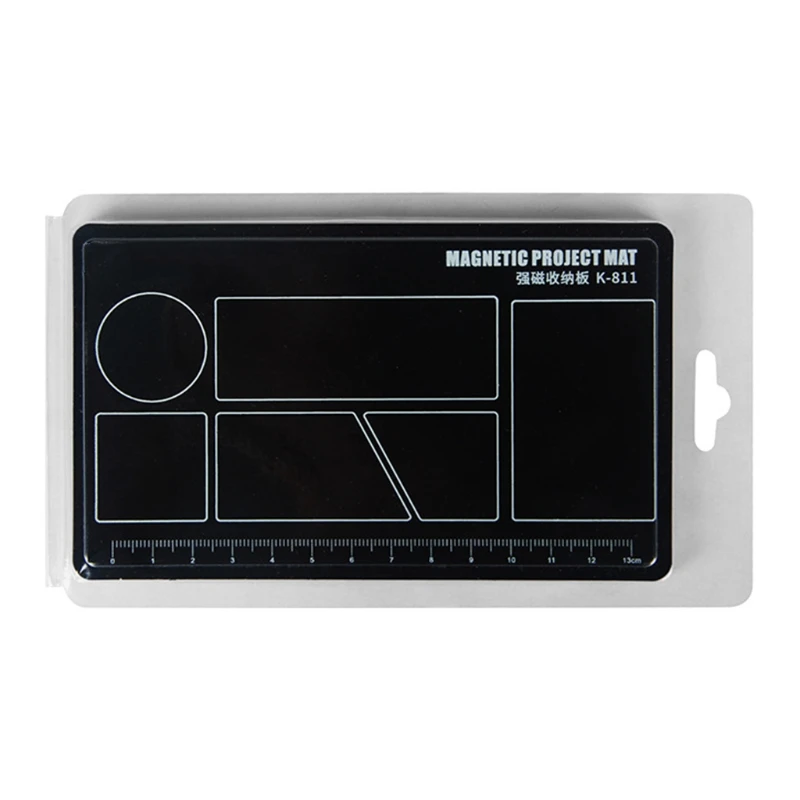 

150*90mm Magnetic Screw Pad Mobile Phone Repair Work Mat Adsorption of Screw