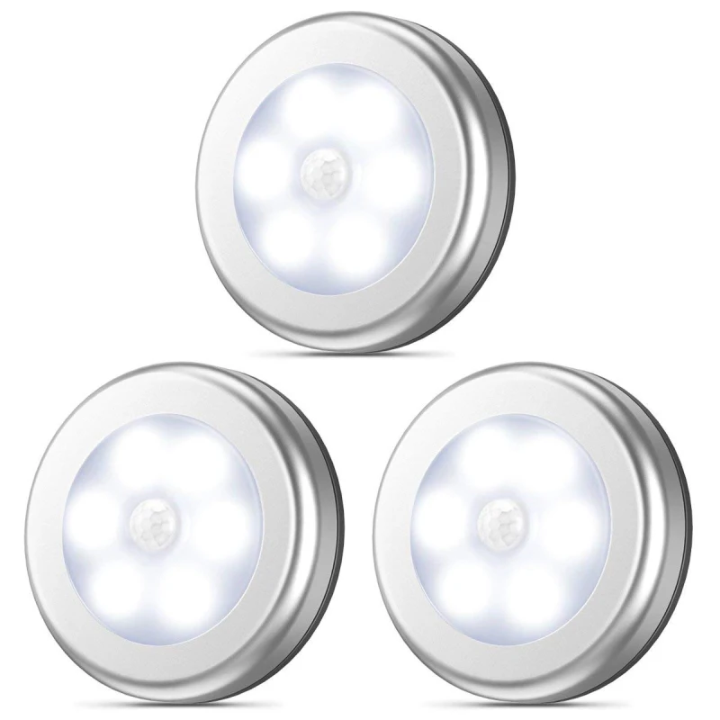 Ночник с пассивным инфракрасным датчиком движения LumiParty Модный ночной