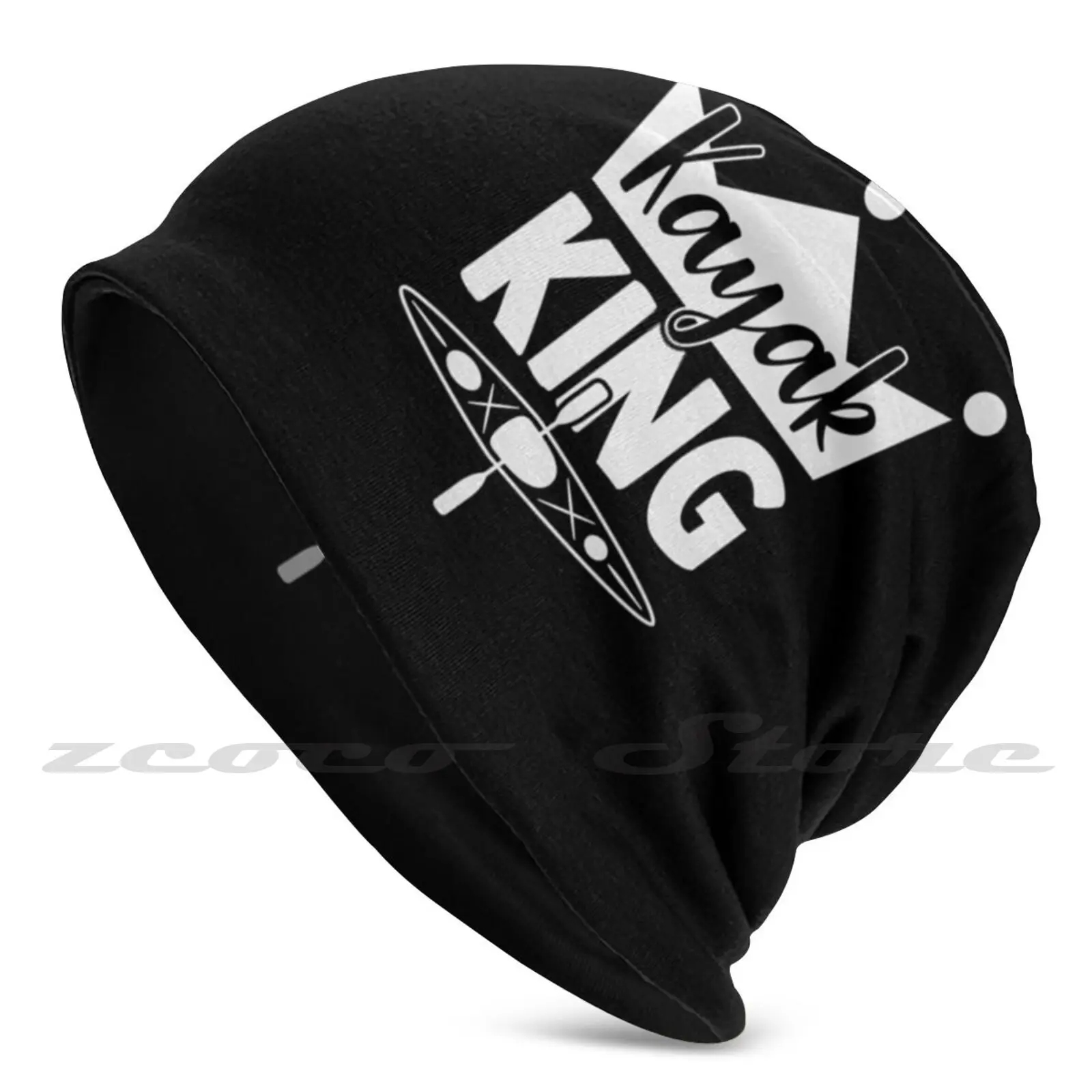 

Kayak King Quote ( Crown , Kayak ) Adult Kids Knit Hat Hedging Cap Outdoor Sports Breathable Kayak Kayak King King Kayaking