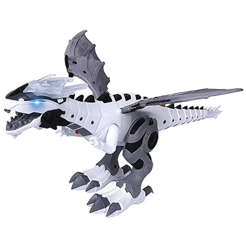 Электрический Детский костюм шагающего динозавра T-Rex рисунок детей