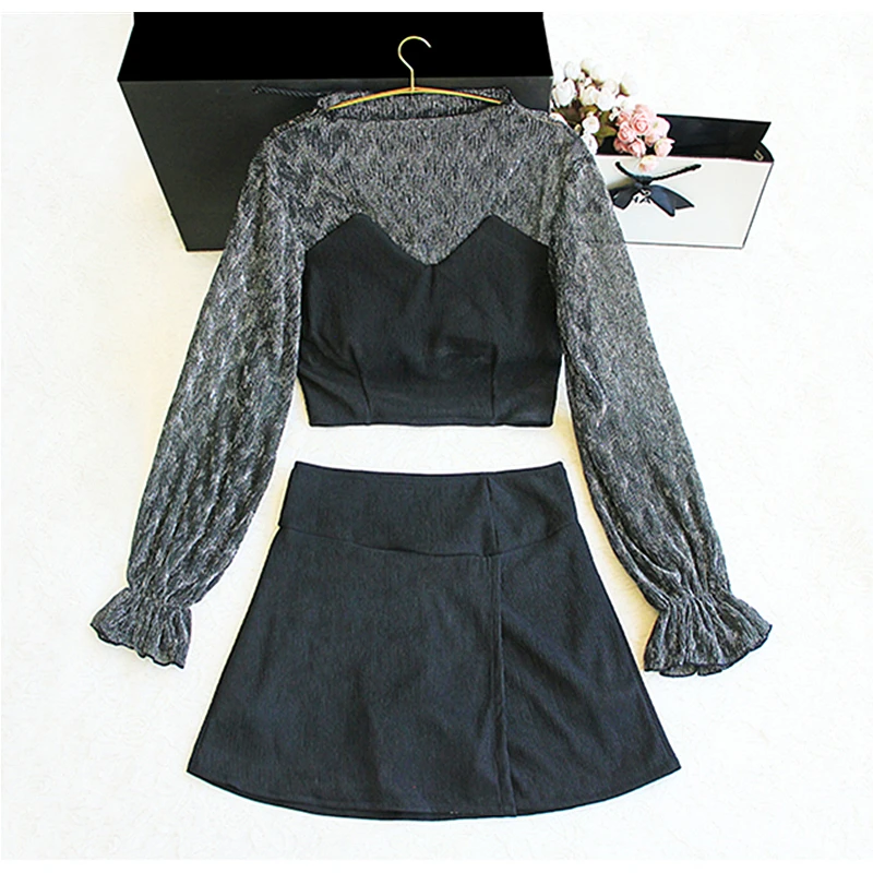 Женский купальник FGHFU с длинным рукавом новинка 2020 комплект из двух предметов