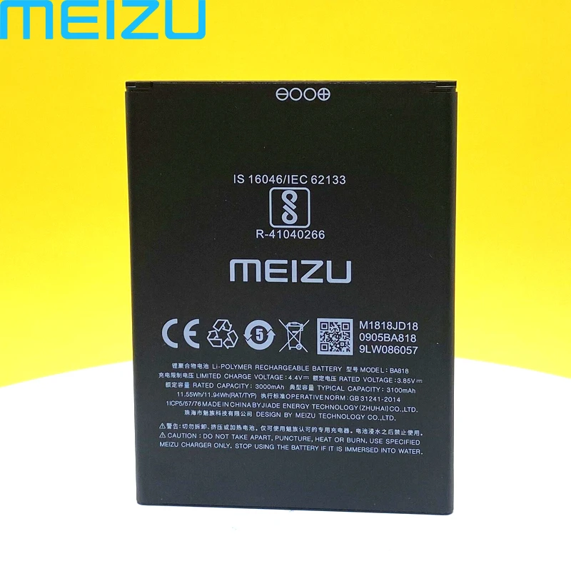 Фото Новый оригинальный аккумулятор для MEIZU C9 PRO M818H мобильный телефон + Подарочные