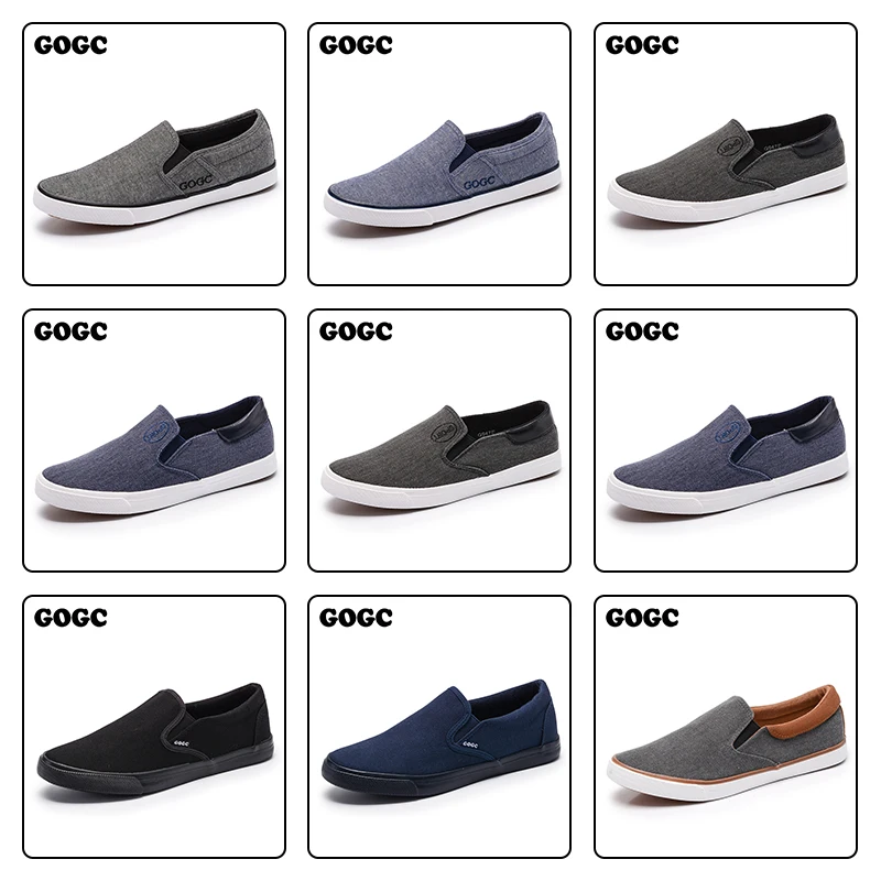GOGC Casual Men Shoe Sneakers Breathable Comfortable Loafers Slip on Tenis Flat Shoes Lace-up Walking Footwear Dropshipping |