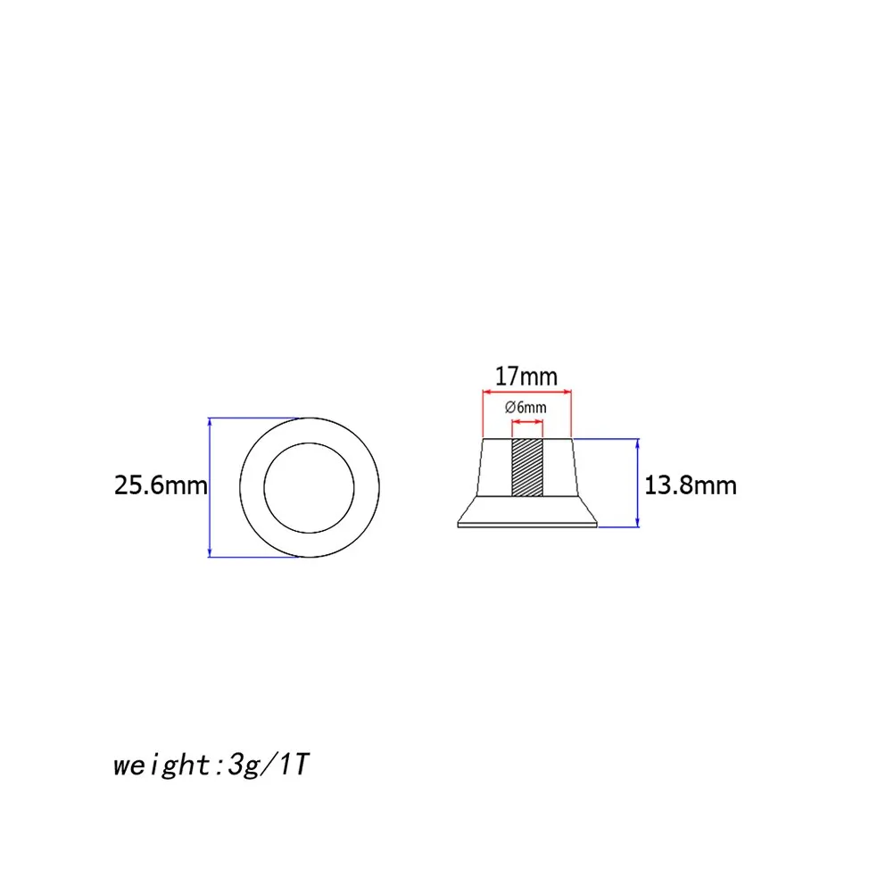 1 шт. регулятор громкости GD63B Плоская верхняя ручка управления для музыкального