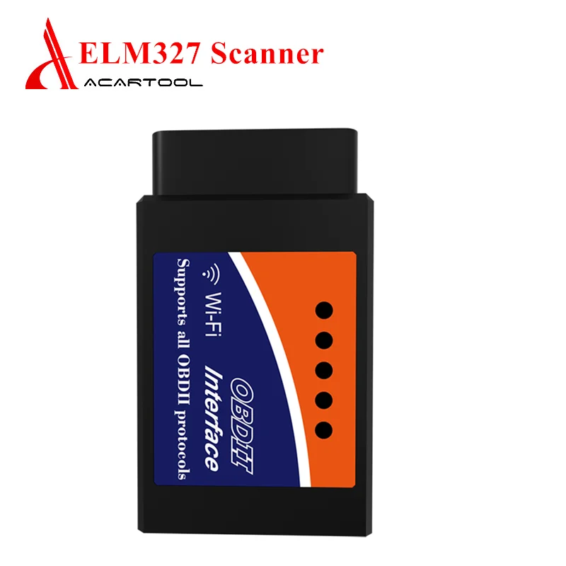 ELM327 V1.5 WIFI Автомобильный OBD2 сканер Код считыватель 12 в автомобильный