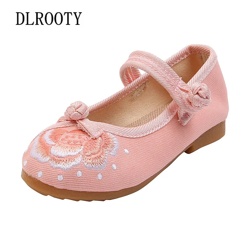 Children Shoes Embroider Shallow Sport Breathable Girl Sneakers Kids Casual Child Flat Soft Running Autumn Spring Loafers