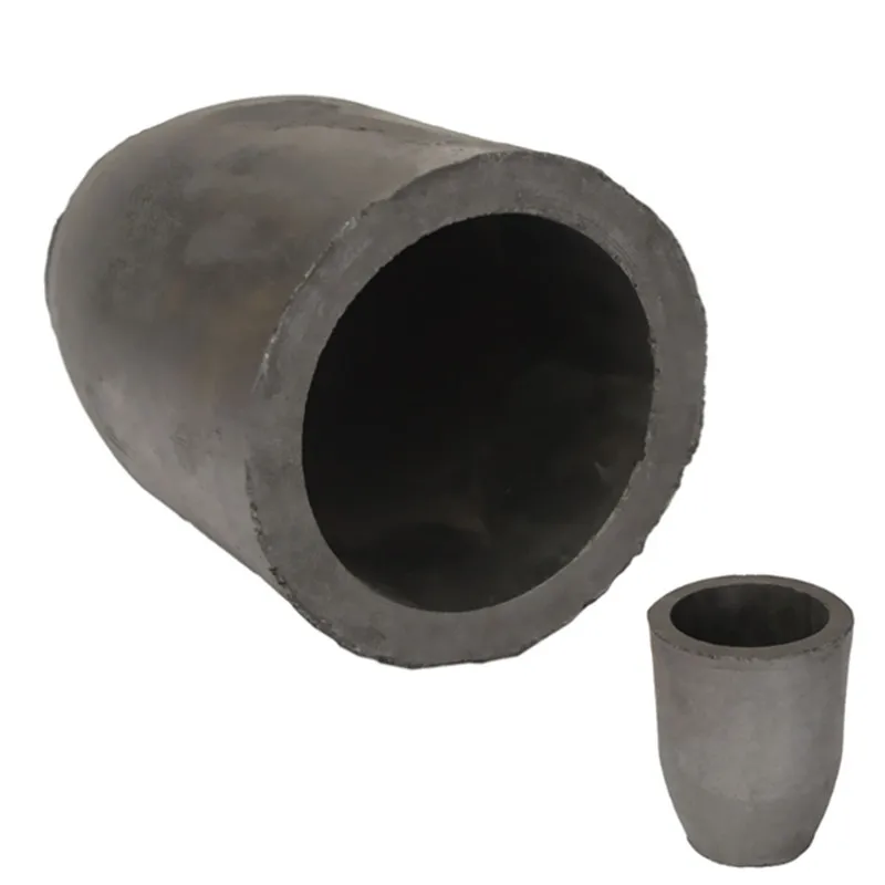 

14 x12cmcm 5kg Casting Clay Graphite Crucibles Refining Melting Copper Aluminium Brass Bulk