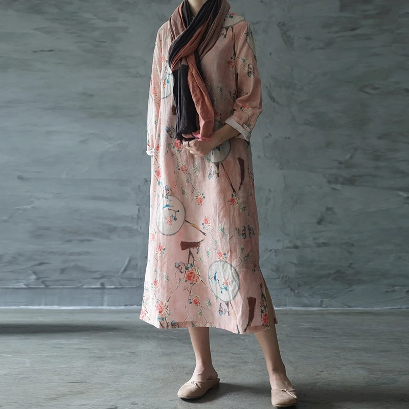 Новинка 2019 года. Осенняя мода. Платья с пряжками и цветочным принтом. Удобные