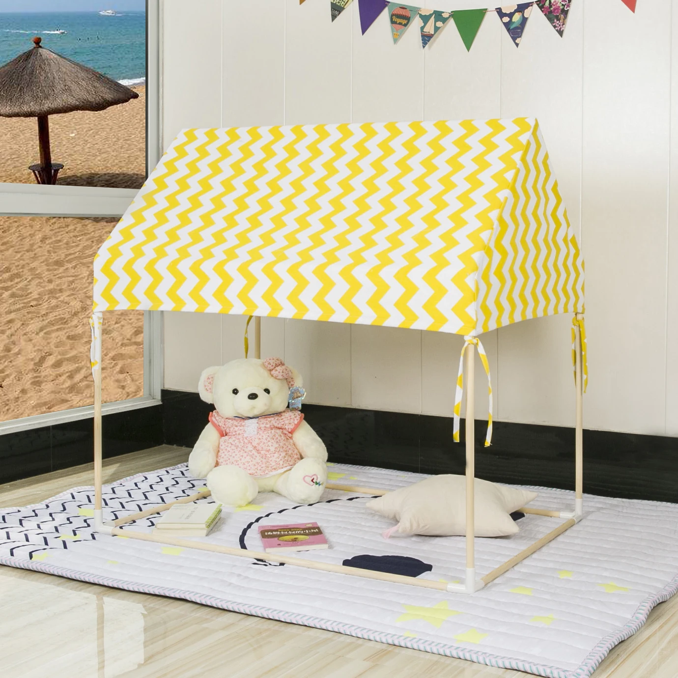 Ins детский прорезыватель щупальца деревянная игрушка подарок на день рождения