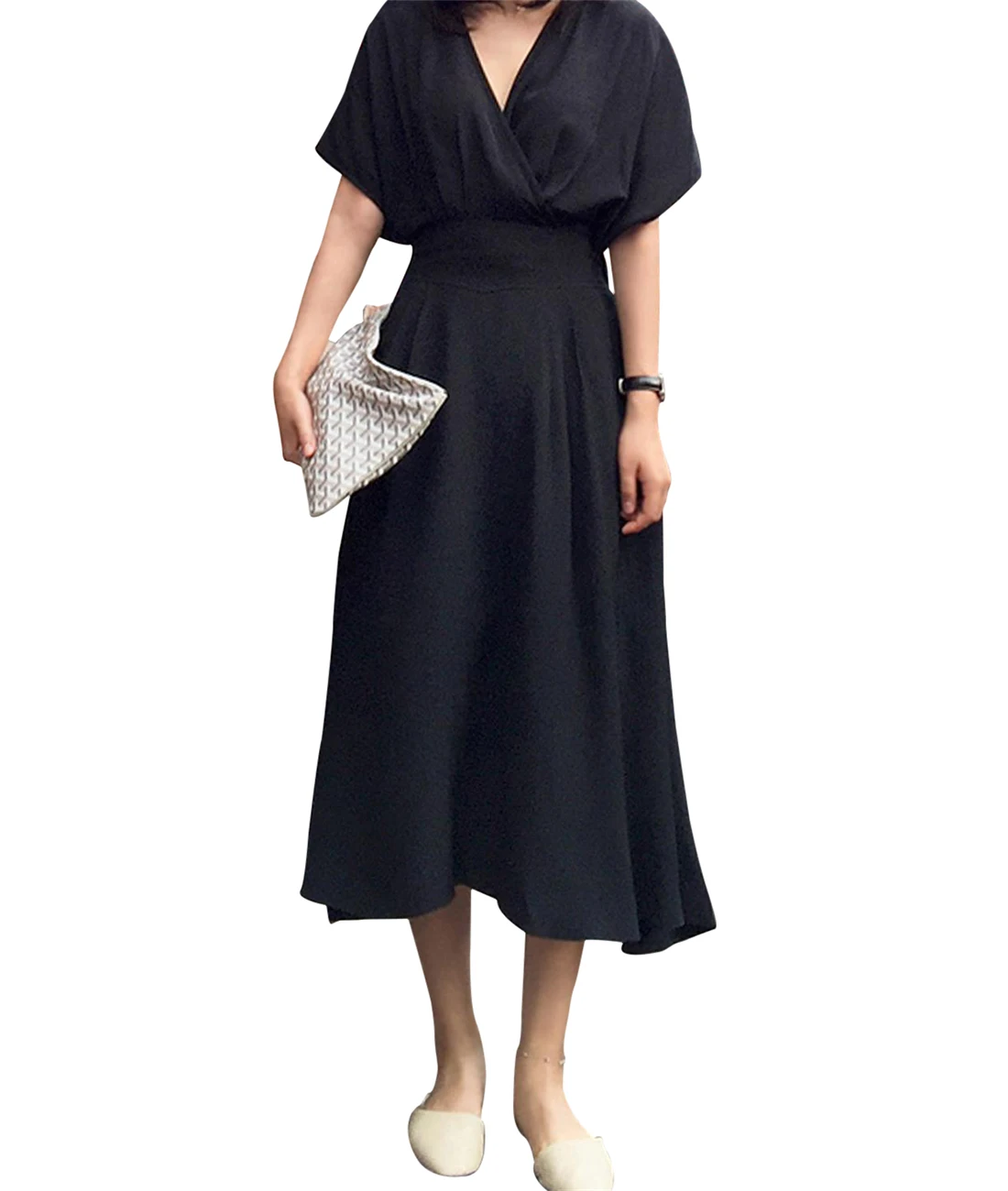 Летнее повседневное сексуальное элегантное корейское офисное винтажное женское