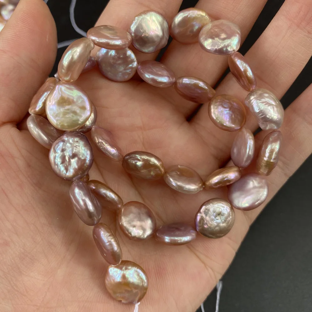 Бусина-разделитель женская из натурального пресноводного жемчуга 13 дюймов |