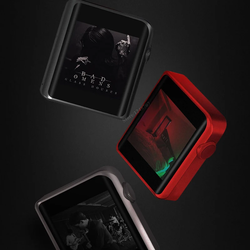 Xiaomi Mijia MP3 Mijia M0 музыкальный плеер мини портативный HD сенсорный экран Bluetooth 4,1 Металл HIFI MP3 Hi-Res портативный плеер