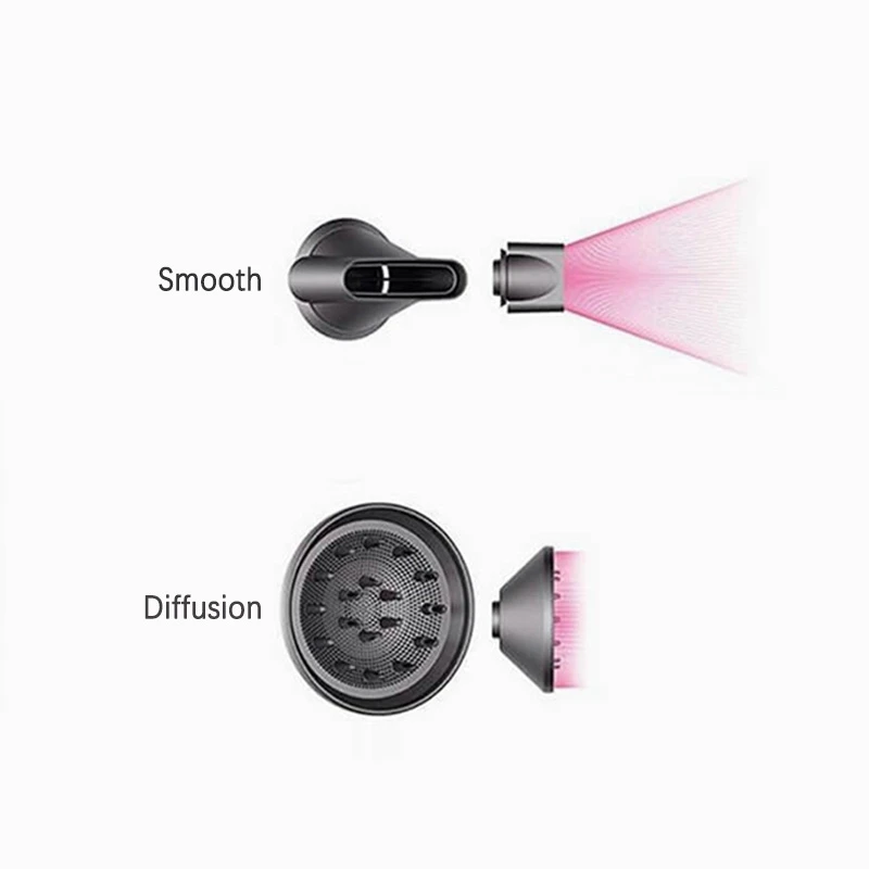 Гладкий/диффузионный семейный набор для Dyson ультразвуковой фен удаления волос