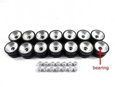 

US Stock Mato 1/16 Scale American M1A2 Abrams RC Tank Metal Road Wheels Set W/ Bearings MT198 TH00902-SMT5