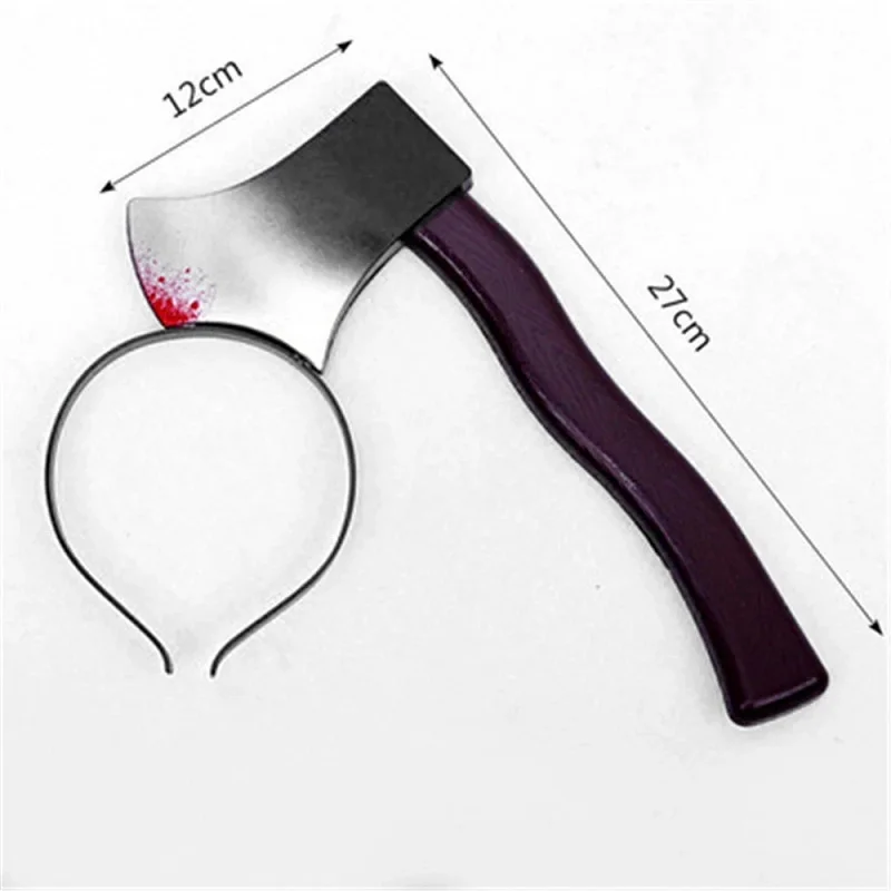 1 шт. ужасная повязка на Хэллоуин реквизит для выступлений топор ножницы нож игла