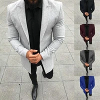 2020 solid color mens designer suits fashion panelled straight mens blazers casual two piece man suit costume hommjacketpants