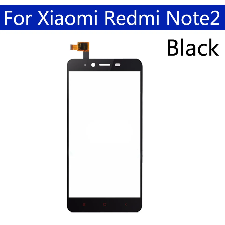 ЖК-экран 5 дюйма для Xiaomi Redmi Note 1 2 3 сенсорный экран ЖК-дисплей стеклянная линза