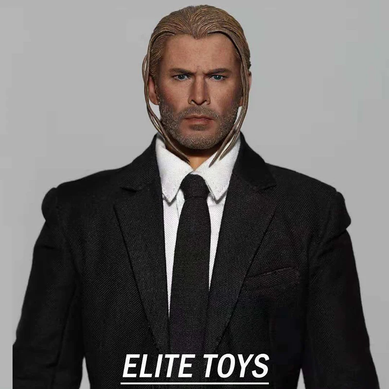 

ELITE TOYS 1/6 Chris Hemsworth Braid Hair Head Sculpt for 12'' Male Action Figure Model