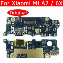 Original USB Charge Board For Xiaomi Mi A2 6X MiA2 Mi6X Charging Port Connector Mobile Phone Accessories Replacement Spare Parts