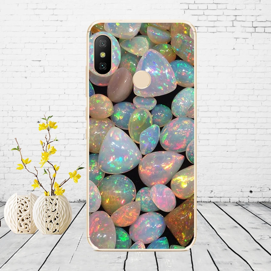 J28 Силиконовый чехол для Xiaomi mi A2 LITE, чехол с полной защитой, мягкая задняя крышка из ТПУ, чехол для телефона s для Xio mi A2 LITE, бампер - Цвет: J28
