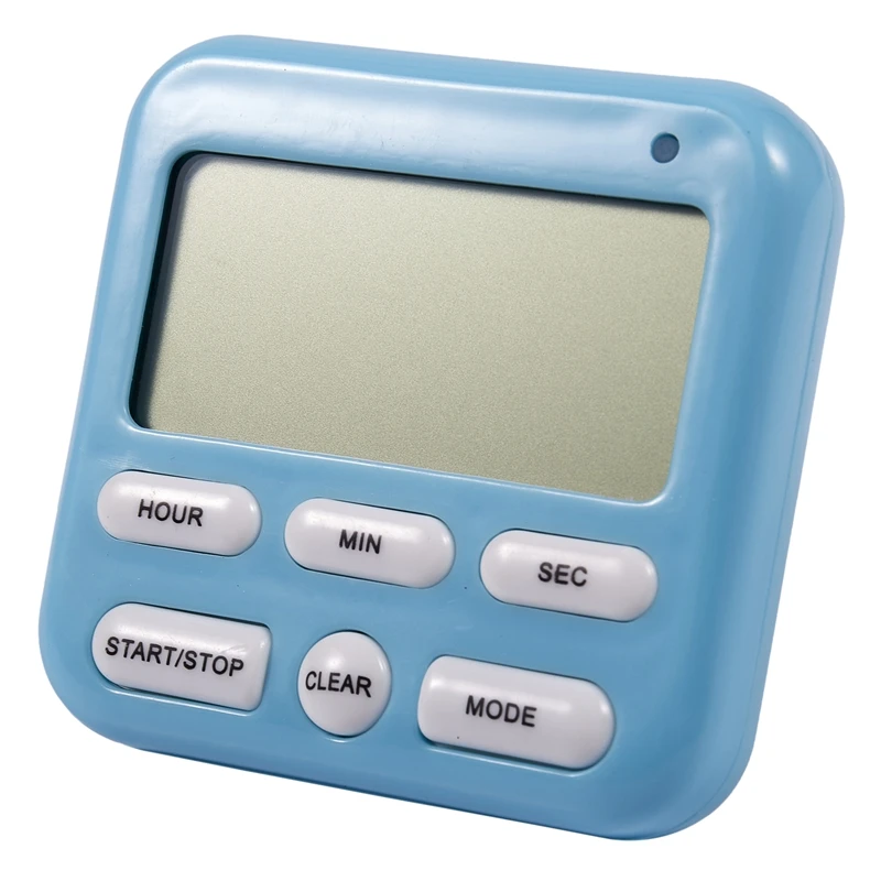 Цифровой кухонный таймер Громкая сигнализация/немой мигающий супер сильная