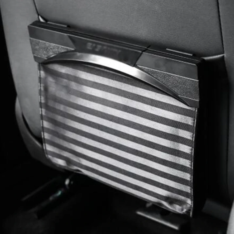 

Car collapsible garbage bag car portable trash can magnetic hanging storage bag car seat storage bag