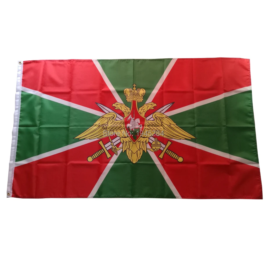 

Флаг чиновников российских пограничных войск 2 ярда 3x5 футов 90x150 см полиэстер флаг баннер