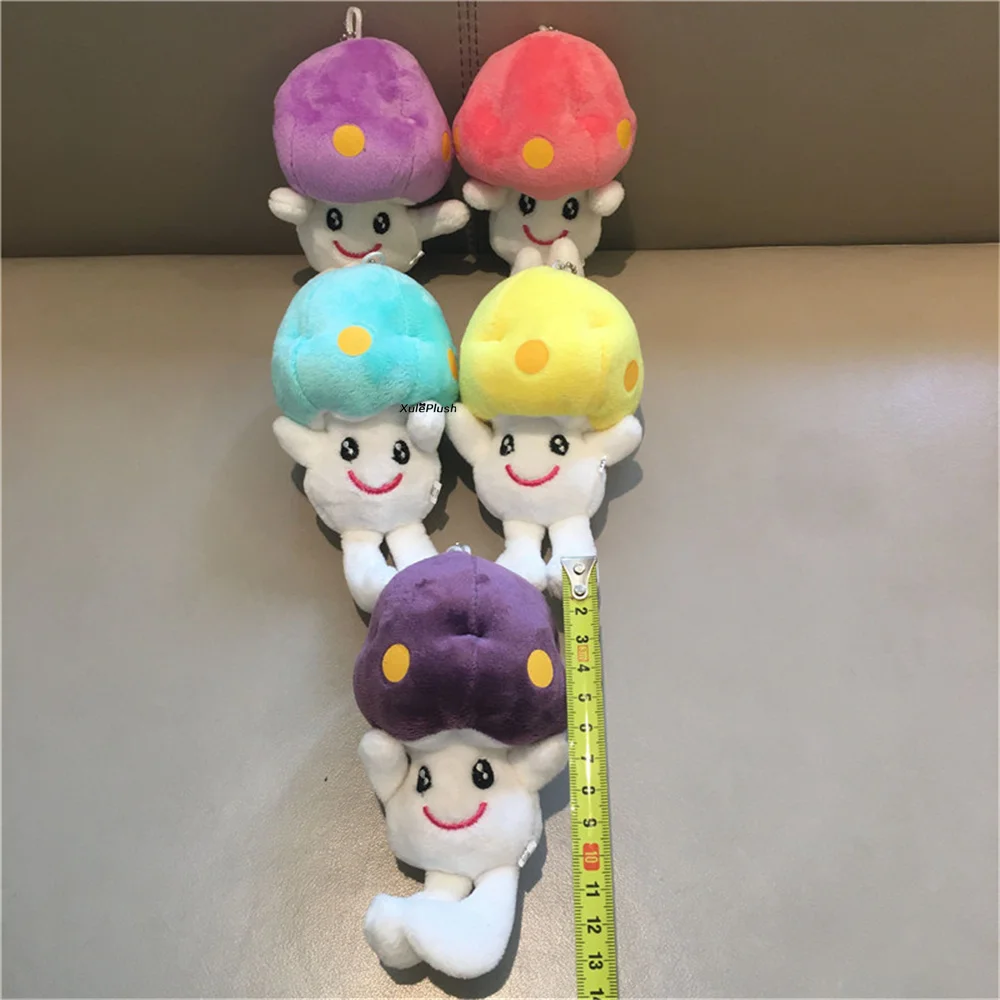 50 шт./лот 14 см хлопчатобумажная кукла в виде гриба кулон плюшевая игрушка подарок