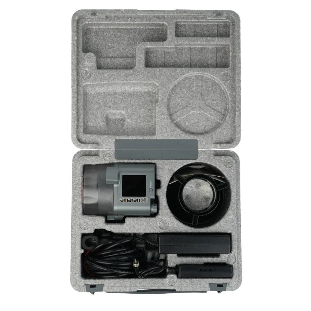 Aputure Amaran COB 60d 60x двухцветный светодиодный видео свет компактный 65 Вт 5600K CRI96 45000