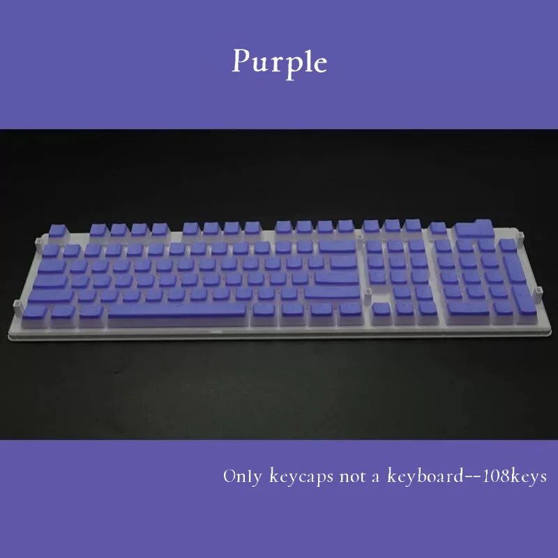 Колпачки для механической игровой клавиатуры с подсветкой 108 клавиш |