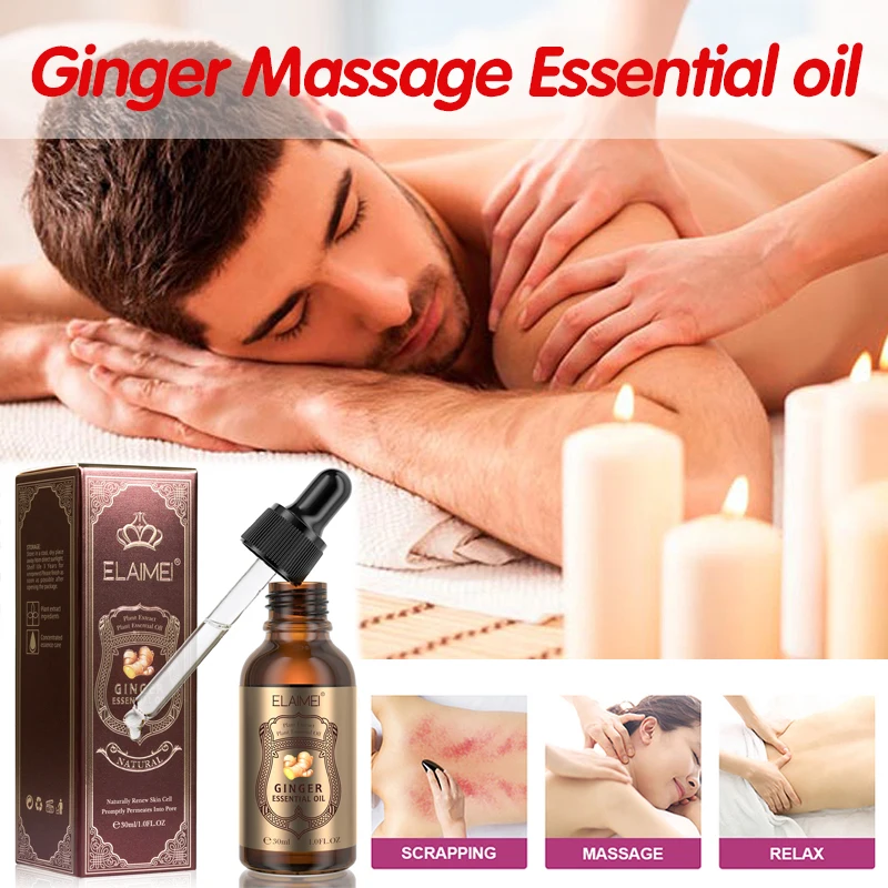 

Ginger Massage Rosemary Orange Essential Oil 30ML Diffuser Aroma Oil Sandalwood Vanilla Peppermint Lavender Patchouli Rose Lemon